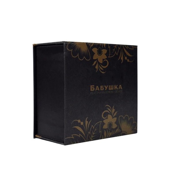Babuschka - Edelstahl Smokebox / HMD black